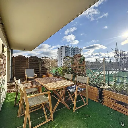 Apartament 6p-standing Rer Paris 15 Min Joinville-le-Pont